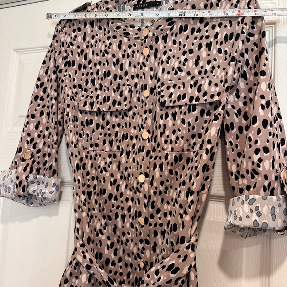 Mojito EU 40 Leopard print dress with pockets - Picture 9 of 10